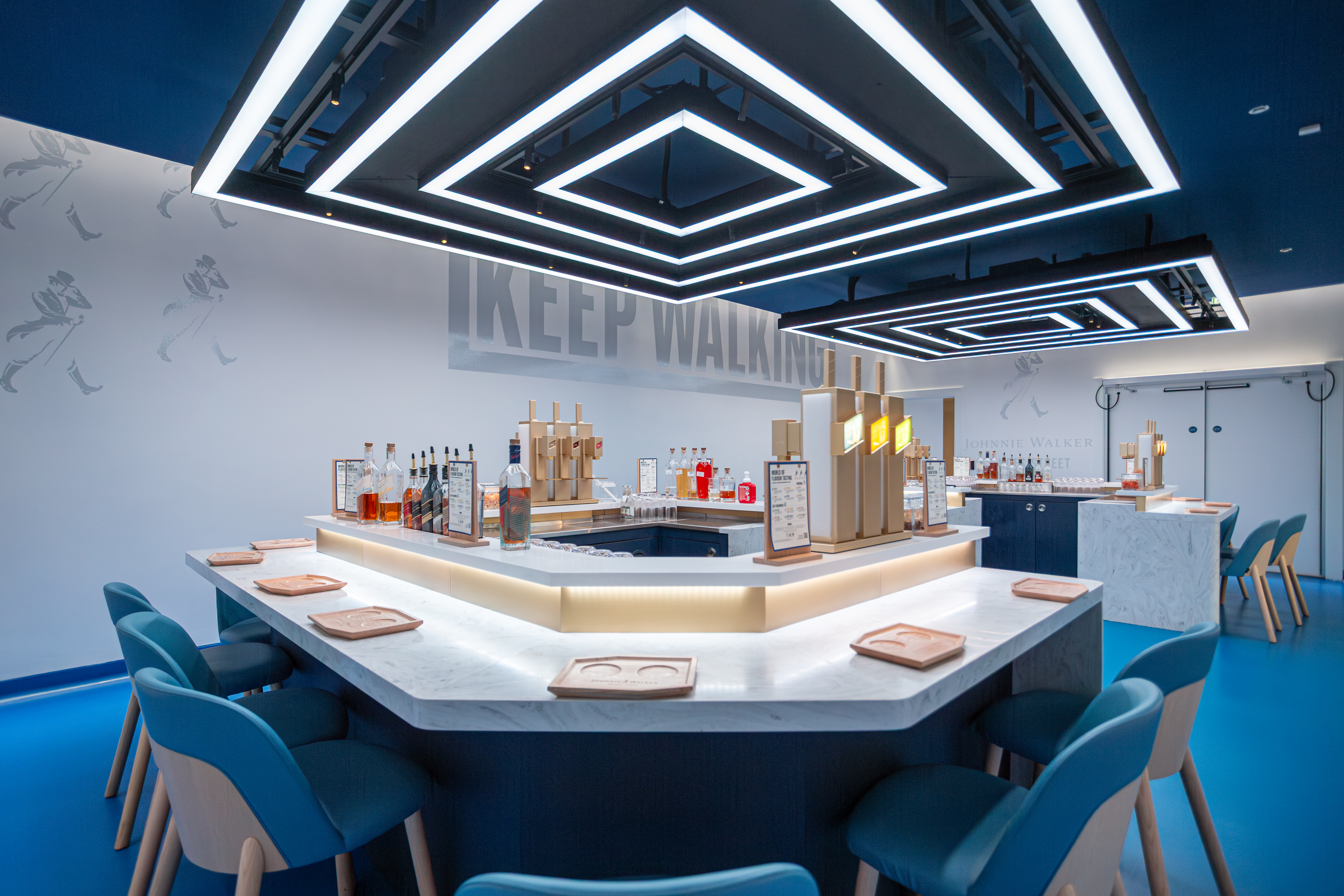 johnnie walker building, princes street, edinburgh, 22nd september 2024